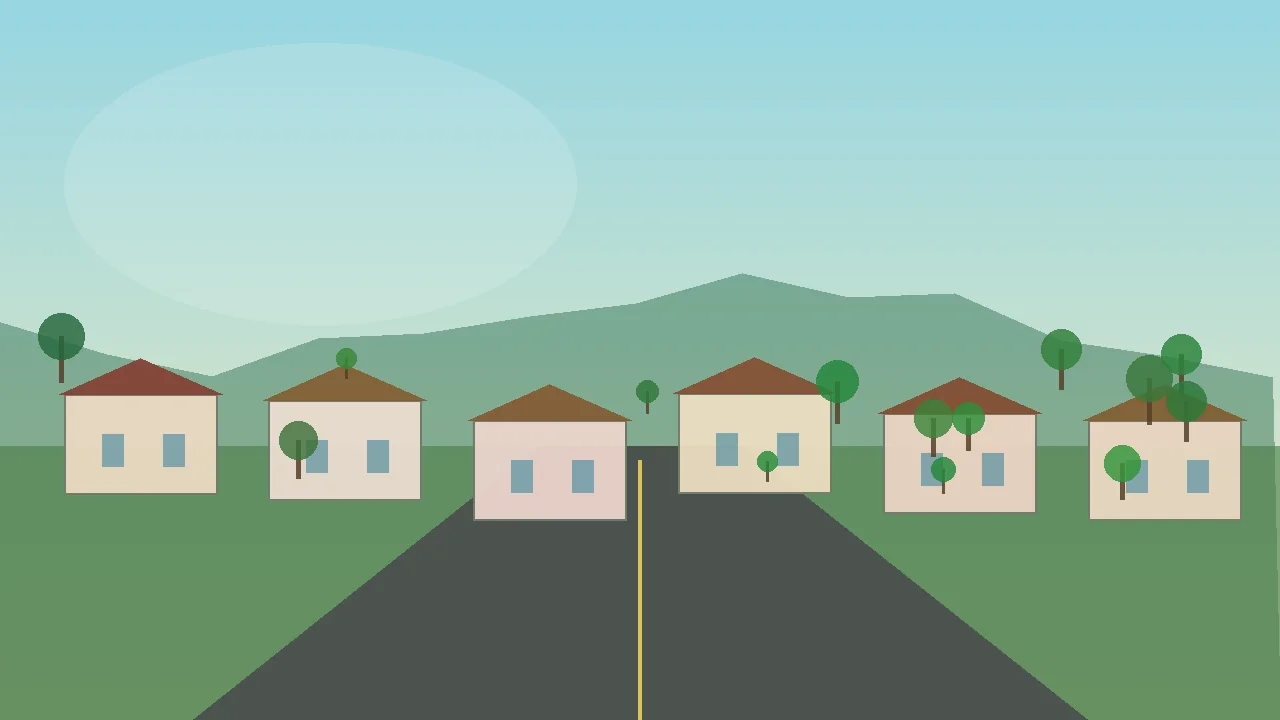 Ilustrasi dusun Kelurahan Betungan